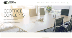 Desktop Screenshot of ceofficeconcepts.com.au